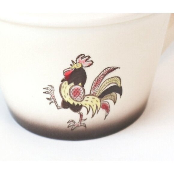 Poppytrail California Pottery Teapot by Metlox Rooster - Picture 3 of 7